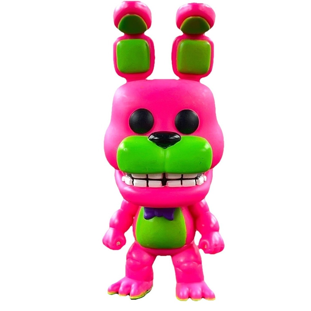 Funko Pop‎ Five Nights at Freddy's Bonnie BlackLight Gamestop Exclusive (loose)